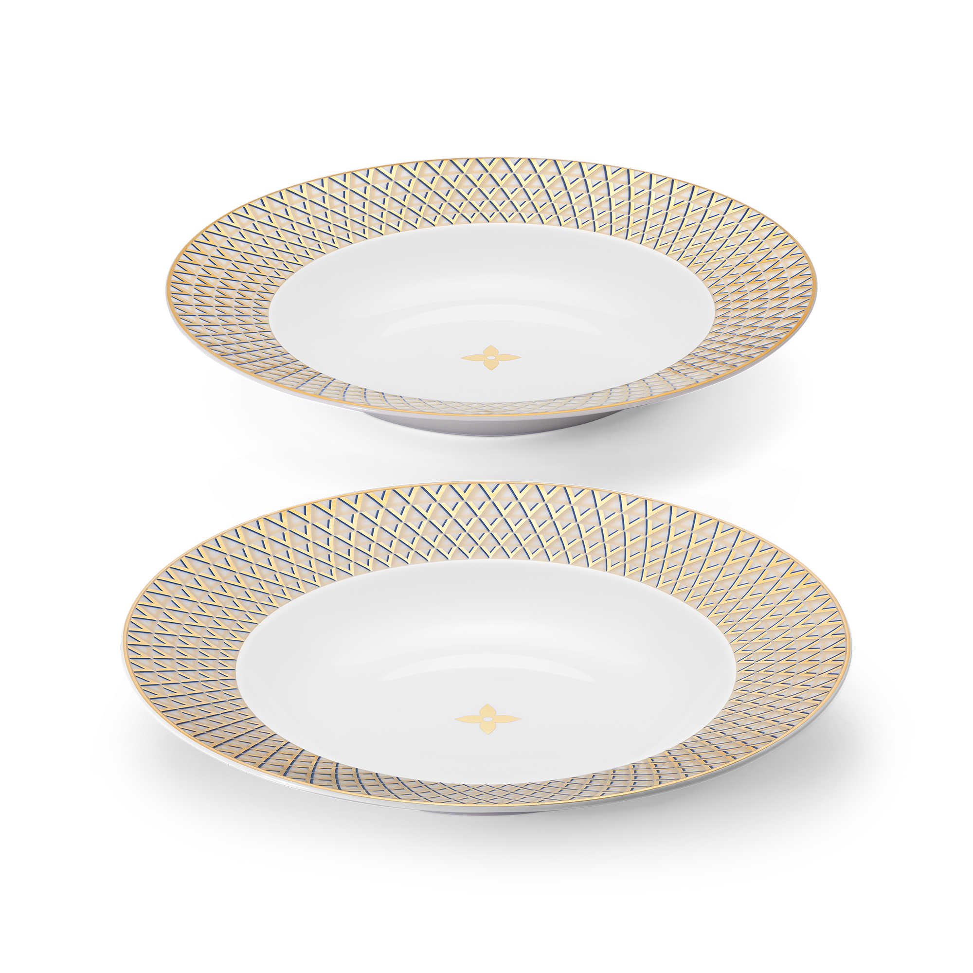 Splendor Set Of 2 Soup Plates - Trunks, Travel and Home - Home and